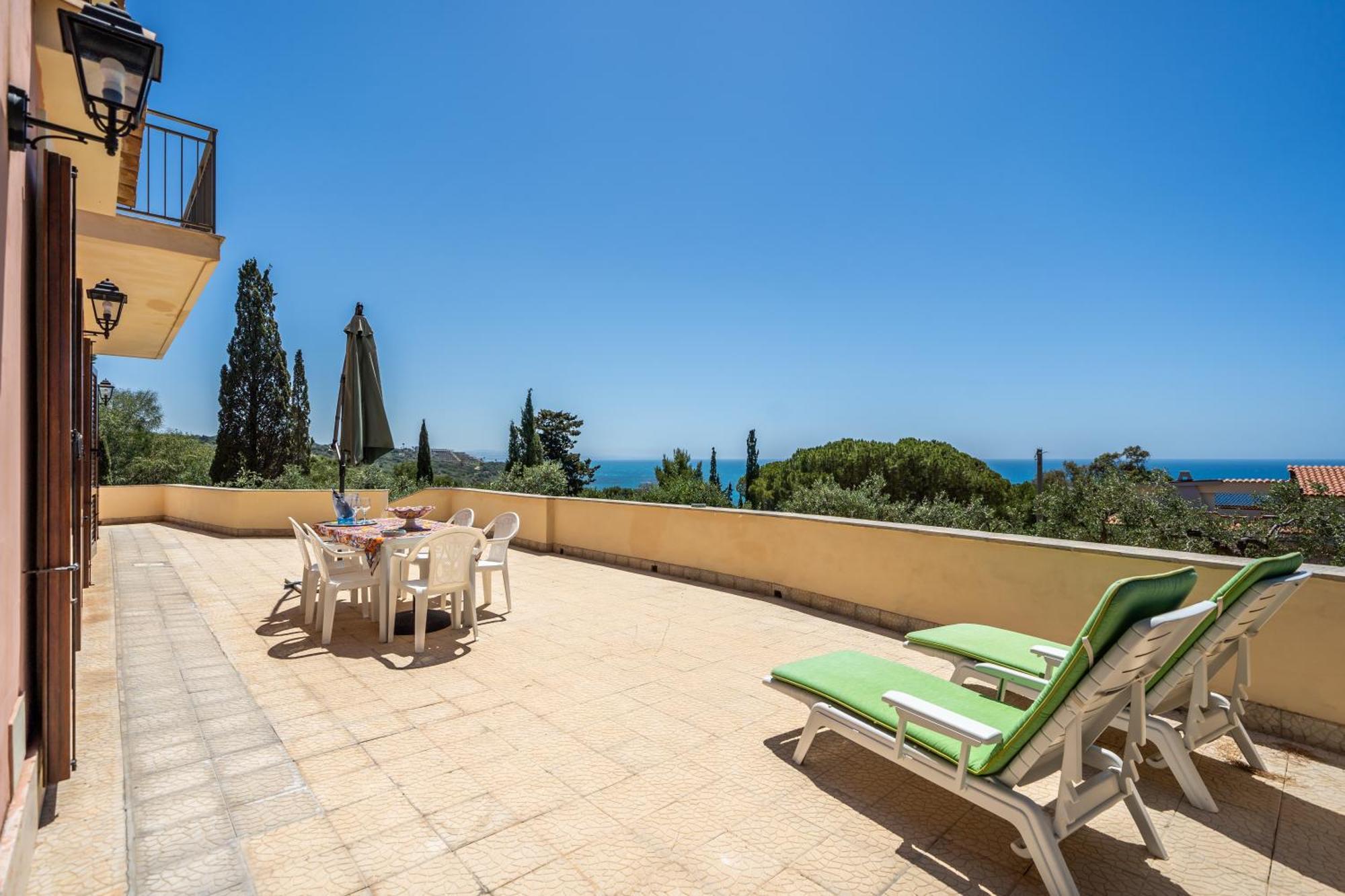 Villa Rosa Sul Mare 夏卡 外观 照片