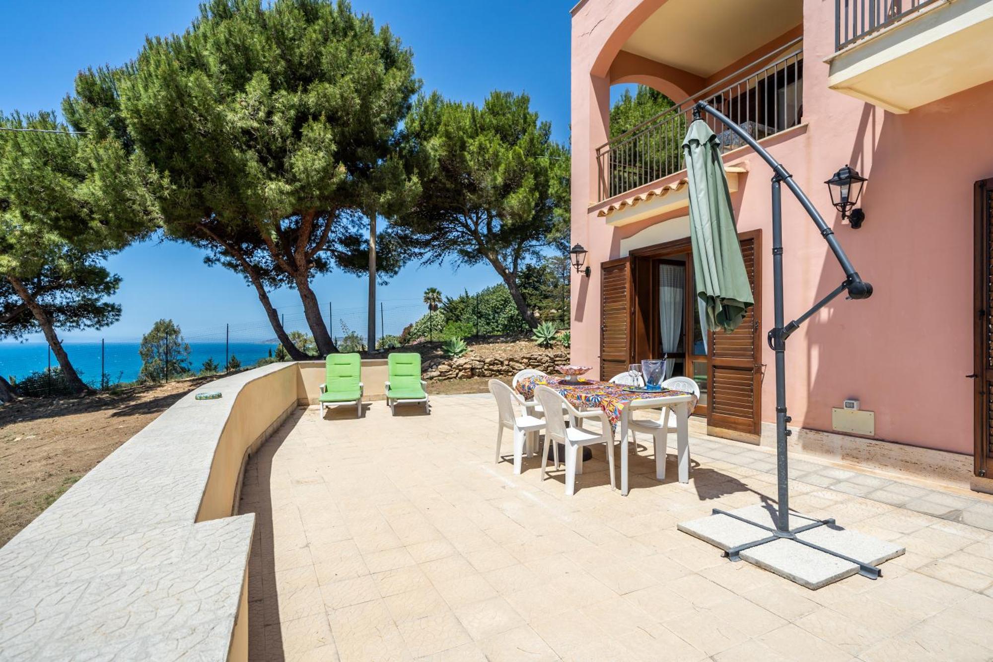 Villa Rosa Sul Mare 夏卡 外观 照片