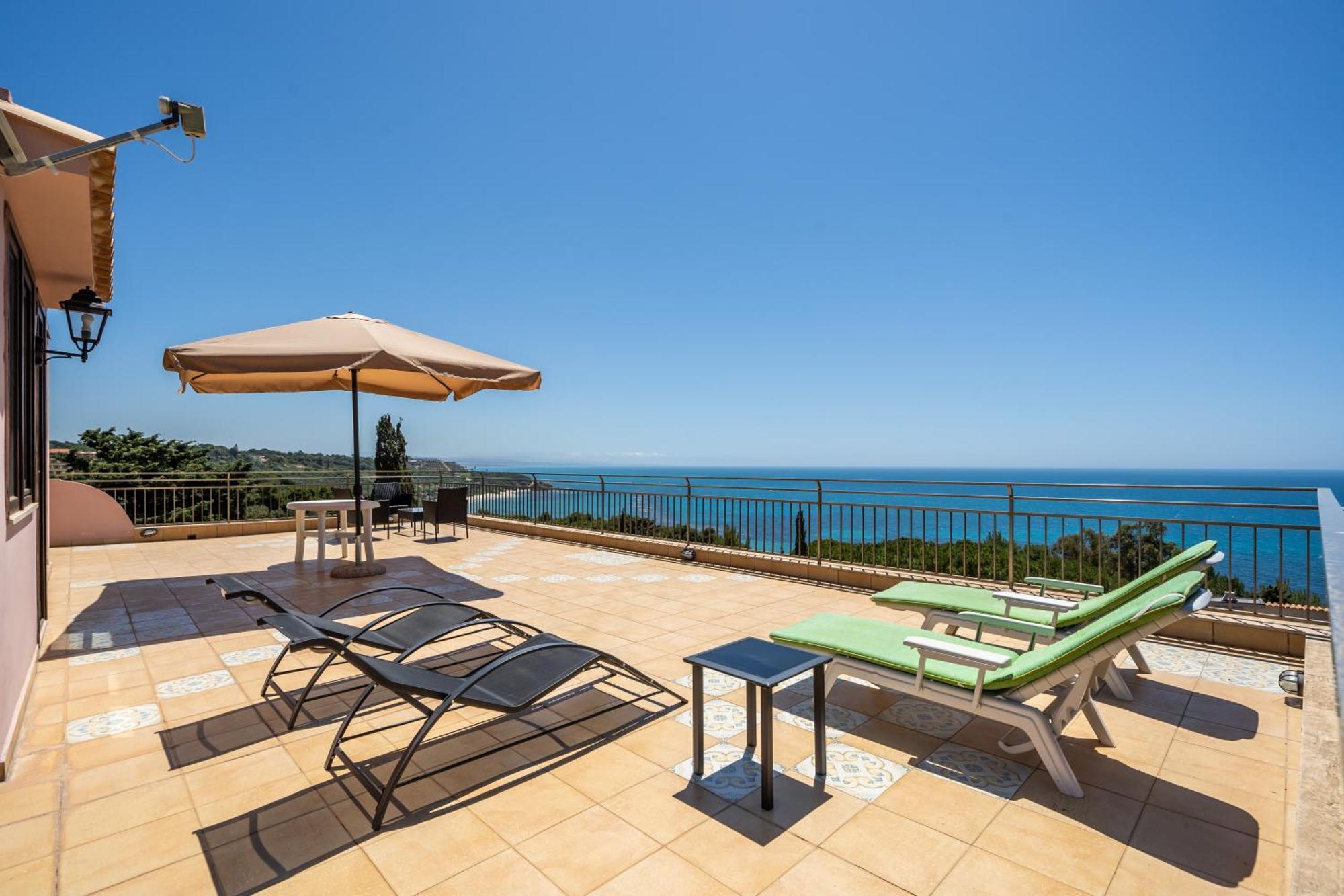 Villa Rosa Sul Mare 夏卡 外观 照片